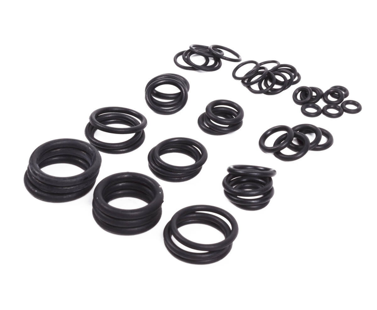 O-ringen Set 50 dlg: 50 maten rubber, oliebestendig, voor auto's & sanitair