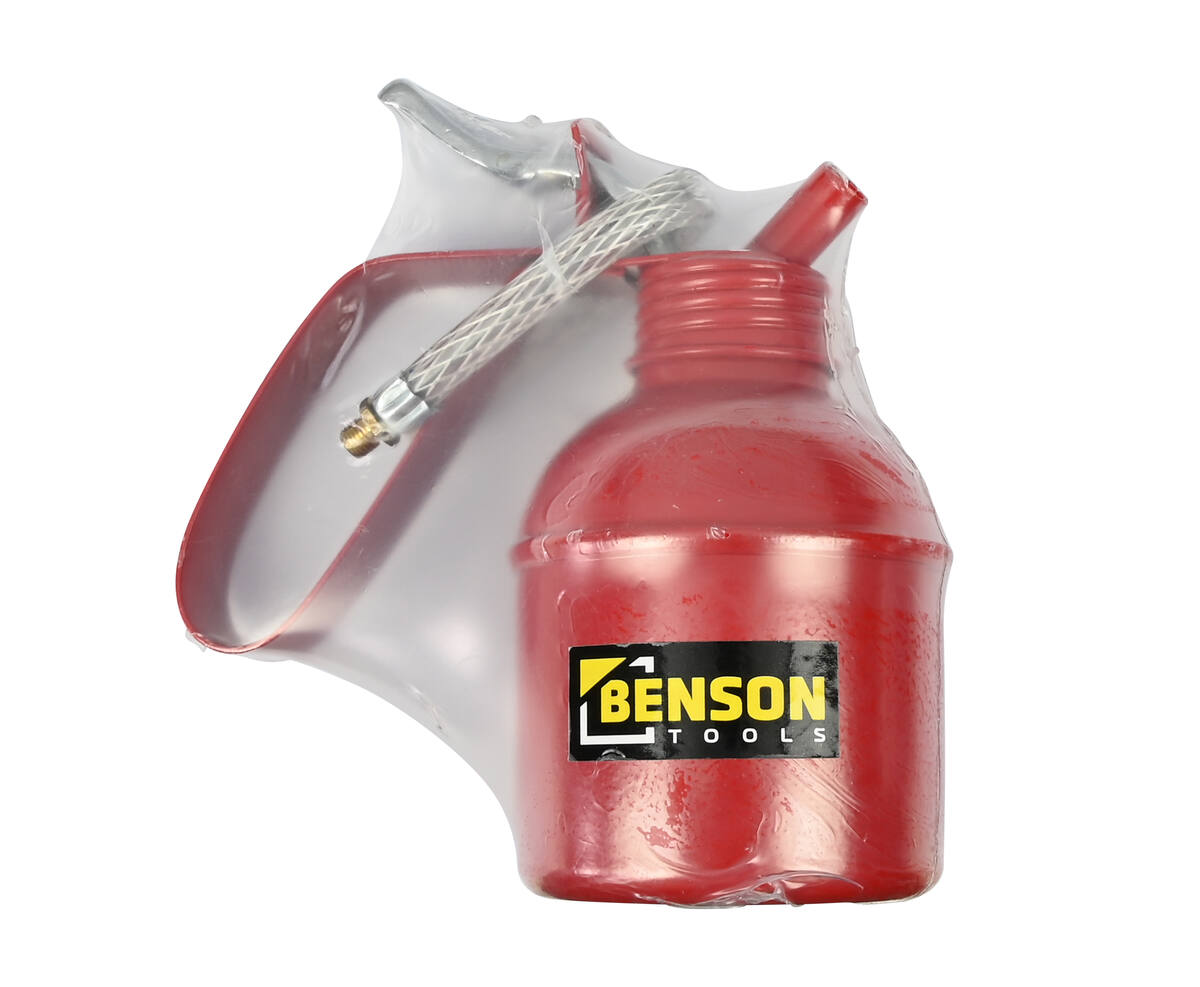 Oliekan 500ml met flexibele tuit voor nauwkeurig bijvullen.