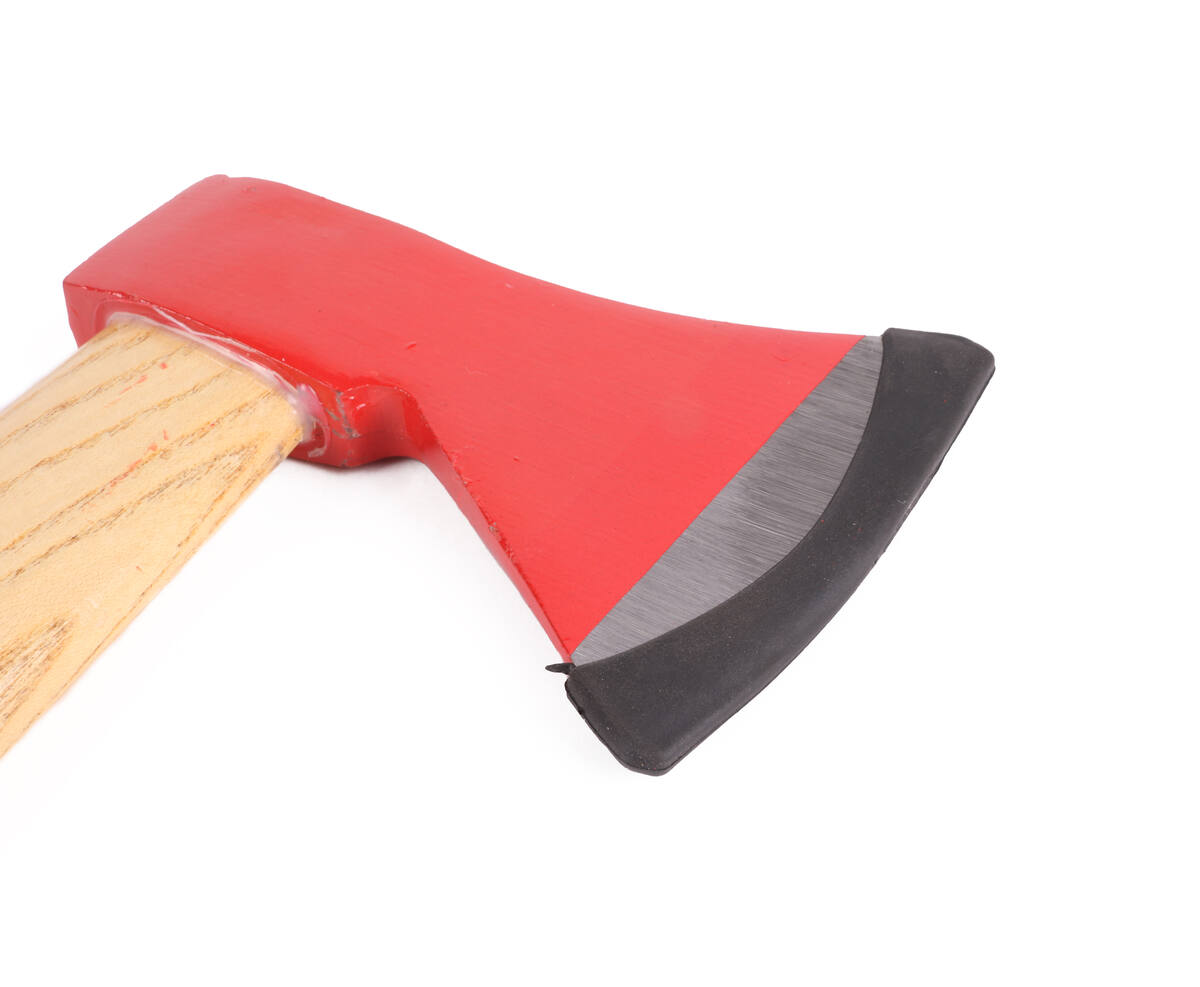 Keuken/Houtbijl 600g Rood: Perfect voor keuken & lichte hakklusjes.