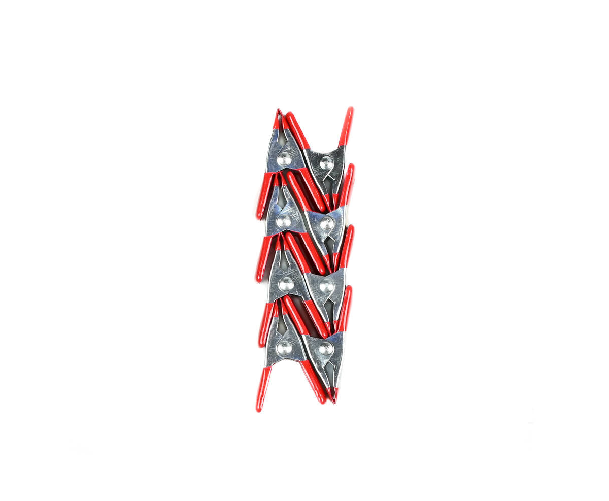 Mini Metaal Zeilklem 20x50mm 8dlg - Perfect voor Zeilen en Doeken