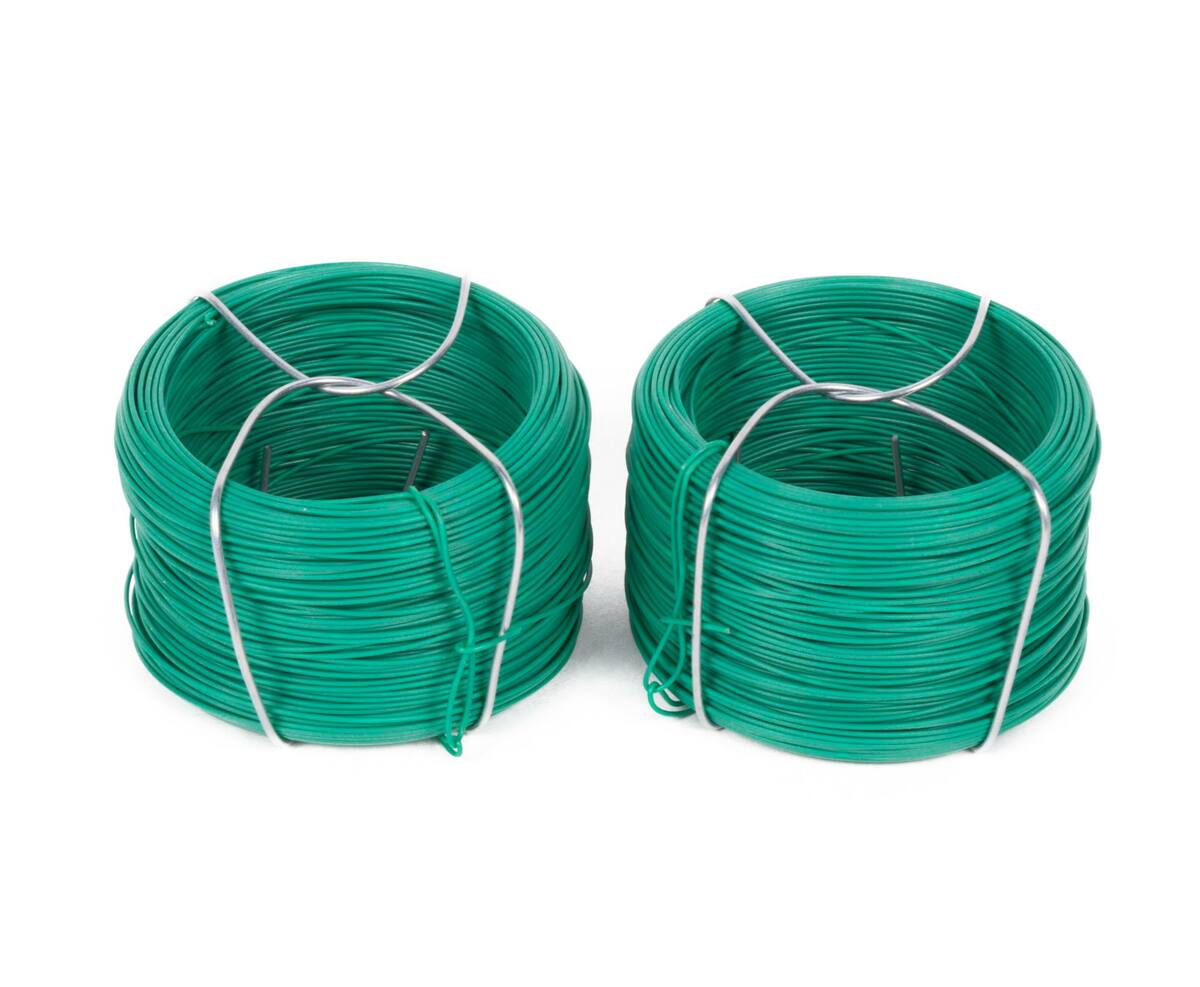 Binddraad Groen 0.7mm x 50m, 2 Stuks, Perfect voor Plantenbinden