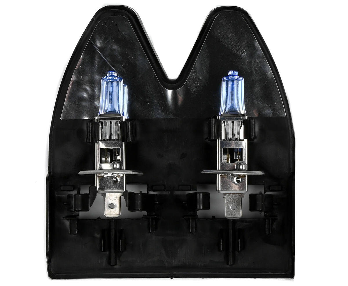 Autolamp H1 12V 55W Xenon Blauw Super Wit, 2 stuks, E4-goedgekeurd