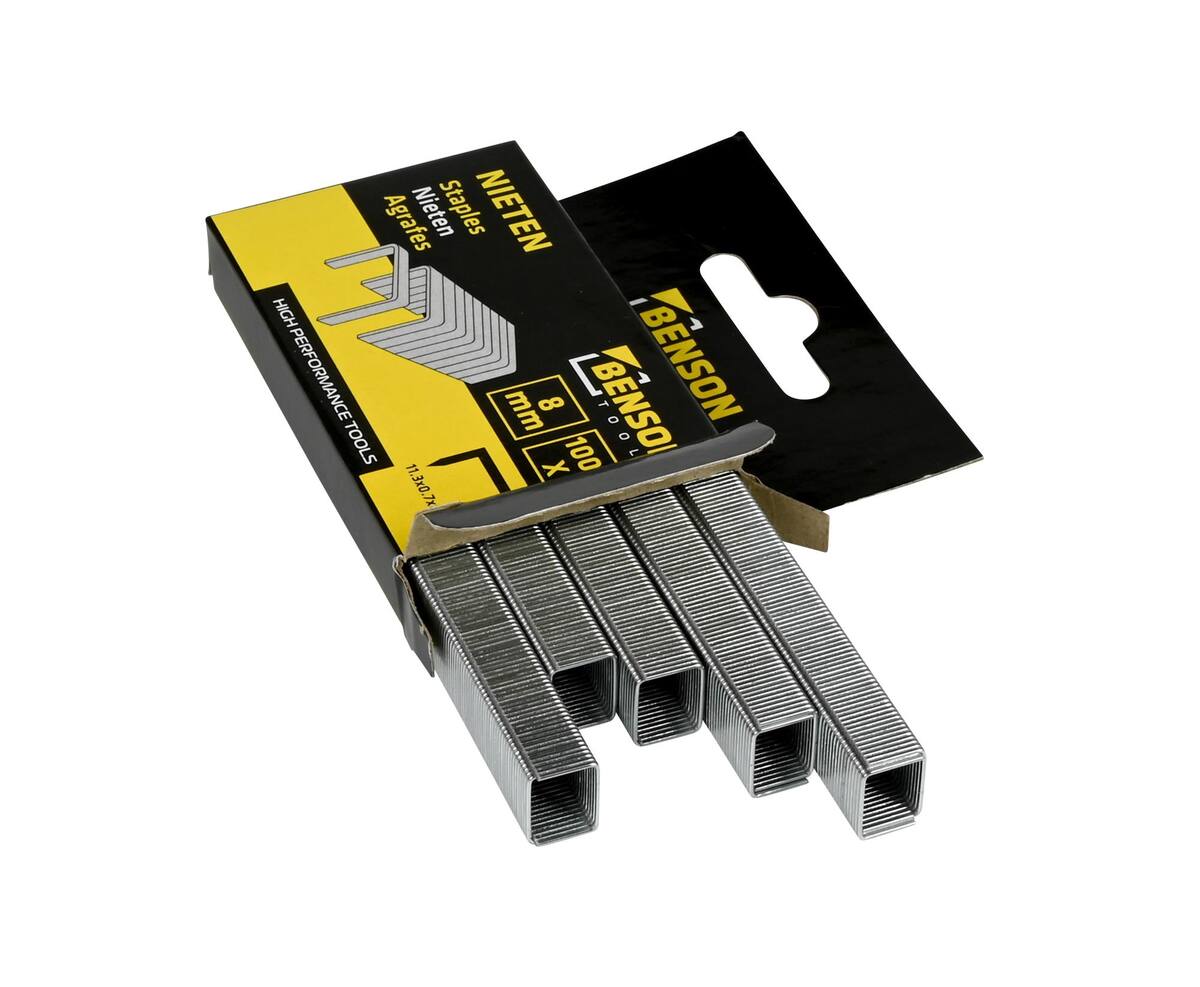 8mm x 0,7mm Nieten, 1000 Stuks, Voor Textiel en Posters Bevestigen