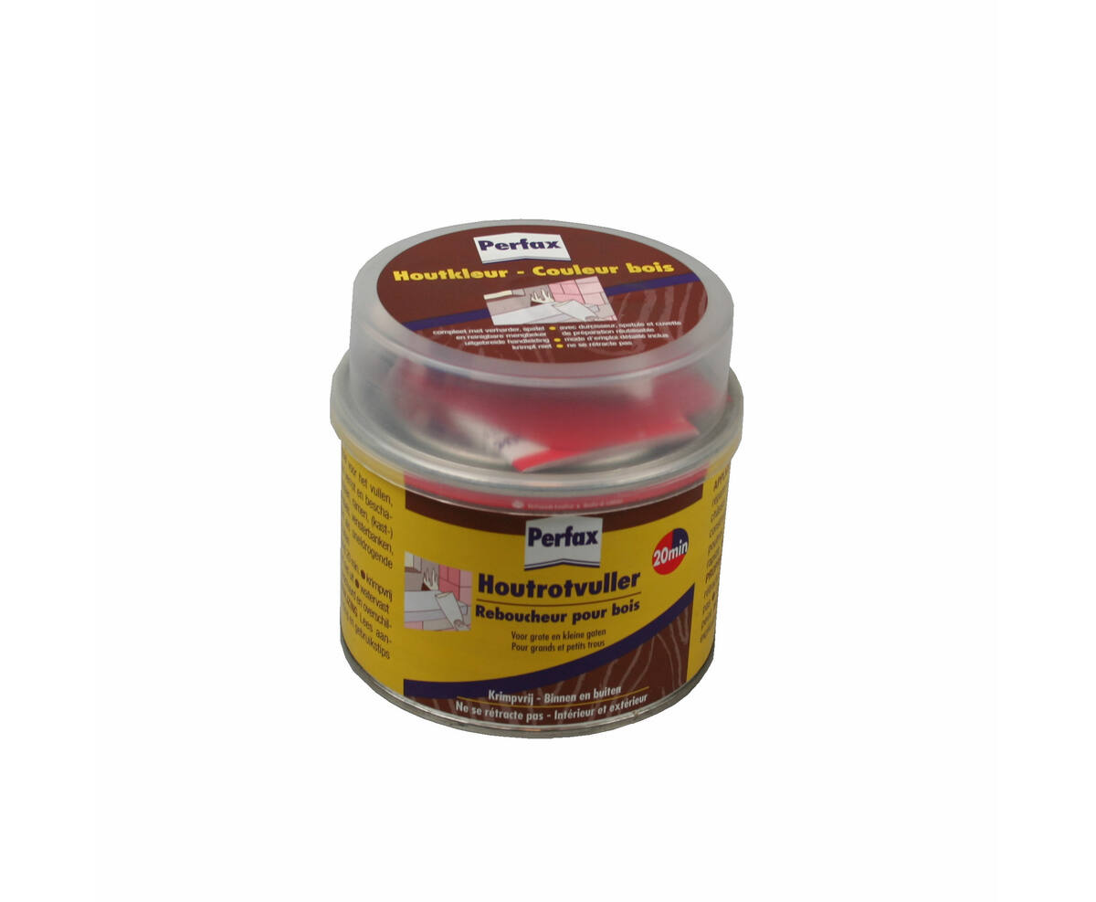 Perfax Houtrotvuller 1000g - Herstel en bescherm ramen en deuren.