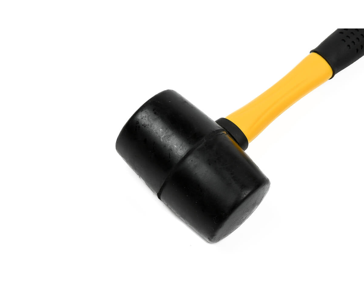 Rubberhamer Ø50mm 450g Fiber Steel voor Tegel- en Houtwerk