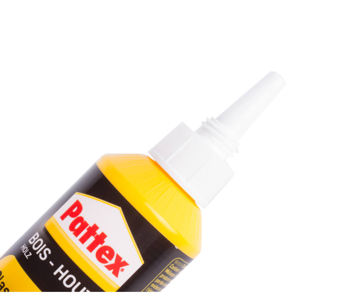Pattex Houtlijm 75g, snelle droge tijd, ideaal voor houtverbindingen.