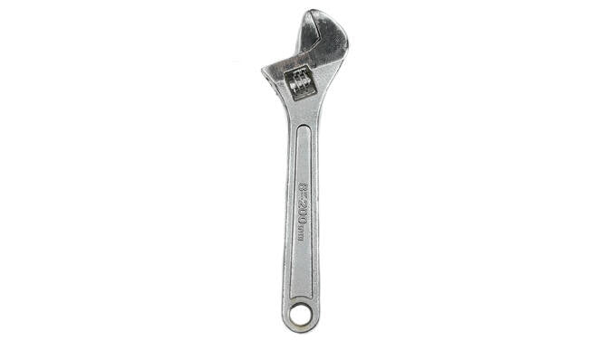 Baco 8" Moersleutel, 0-24mm, Perfect voor Moeren en Bouten