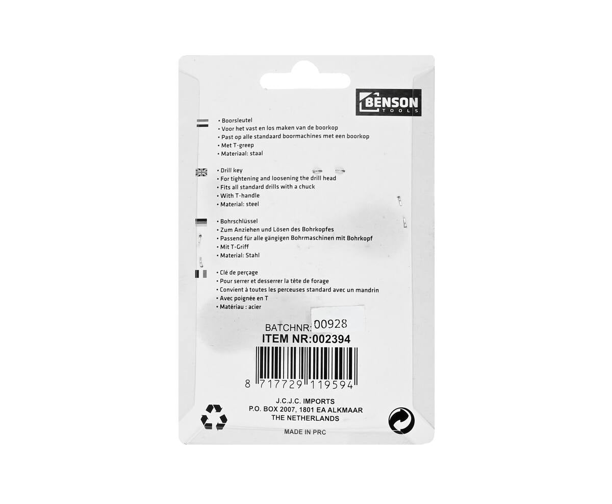 Boorsleutels Set 2-delig, 10+13 mm, ideaal voor bouw en onderhoud.