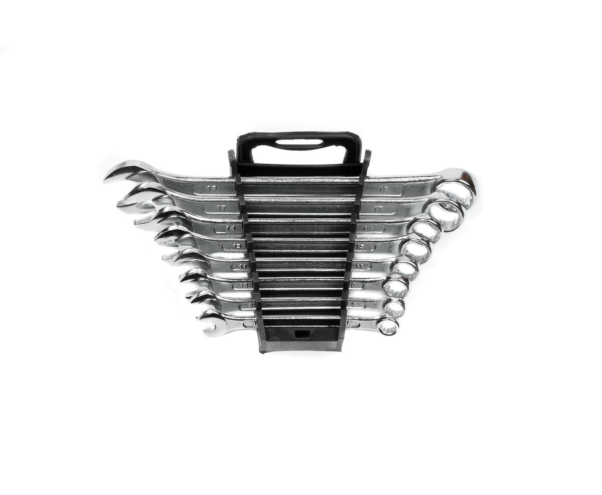 8-delige Ring-Steeksleutelset 8-19mm voor Auto- en Fietsprojecten