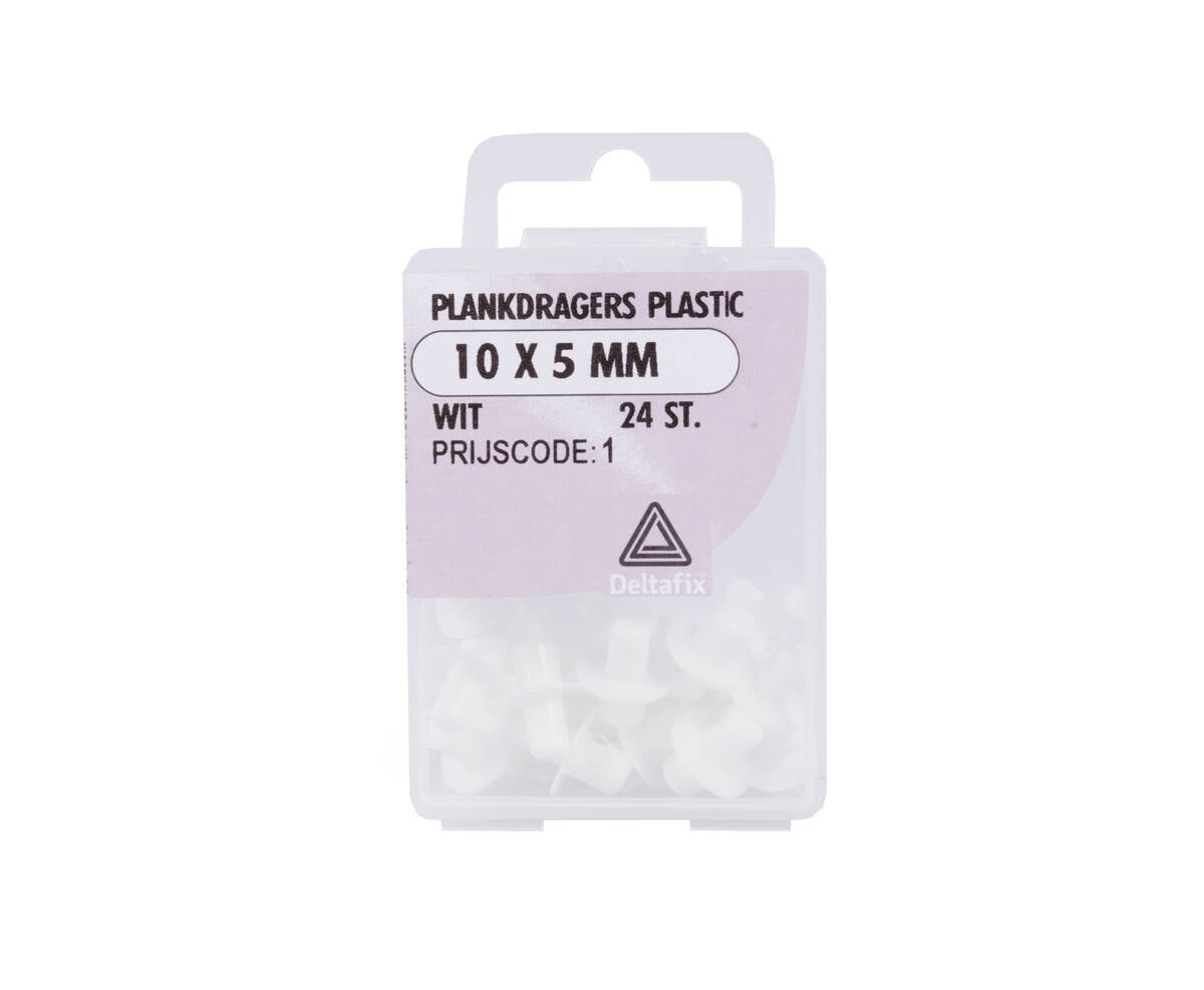 Plankendrager 10x5mm Kunststof voor Stabiele Plankondersteuning