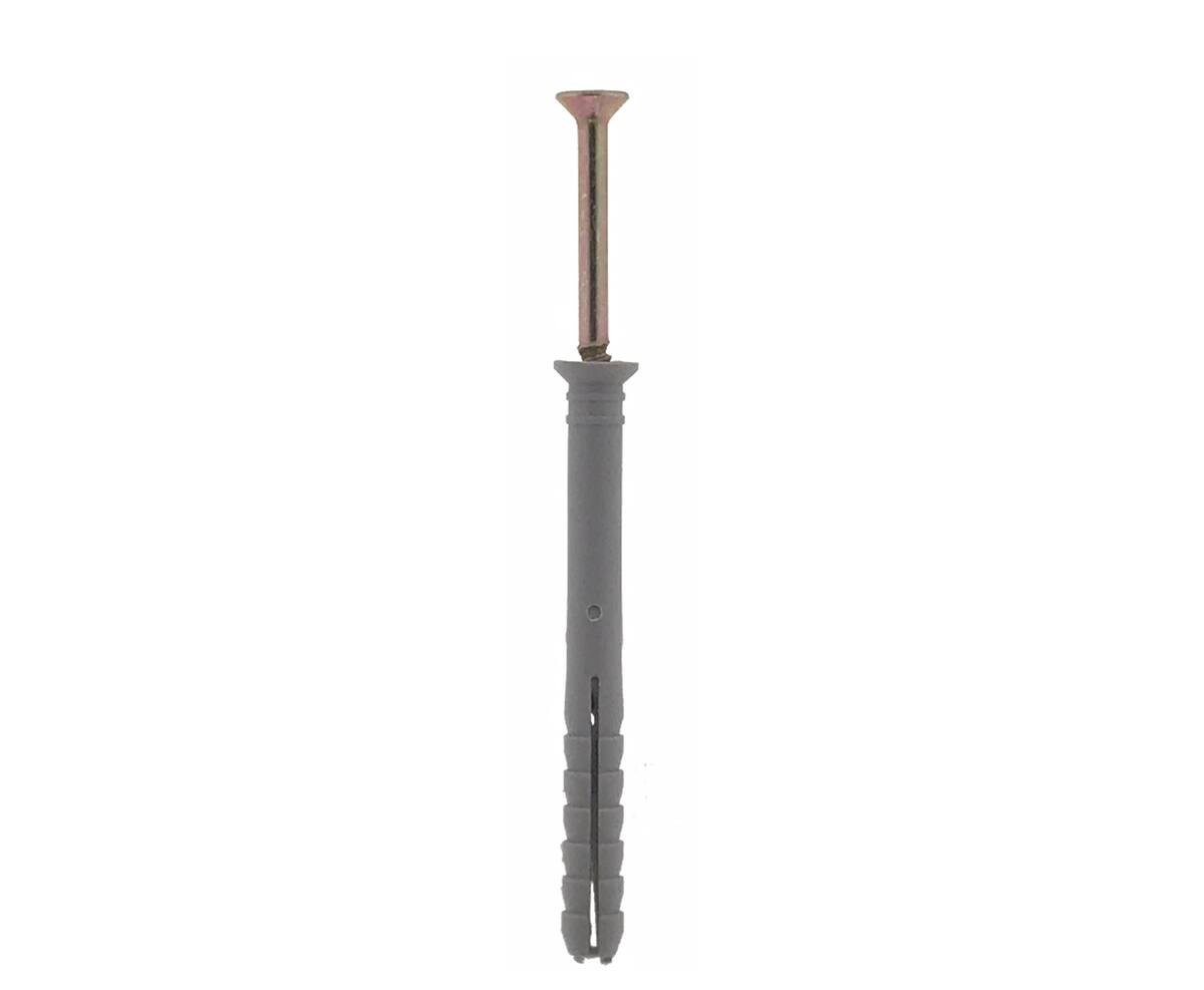 Slagplug 8x80mm voor zware bevestiging in beton en baksteen.