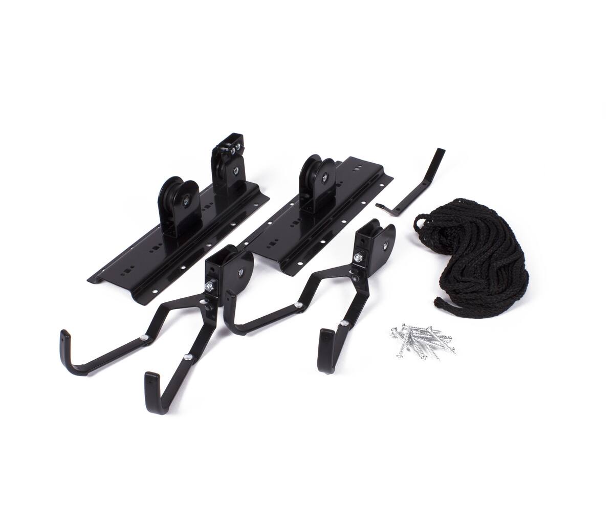 Fietslift Plafond: 20kg Max, Rubberen Haken, Ruimtebesparing Garage