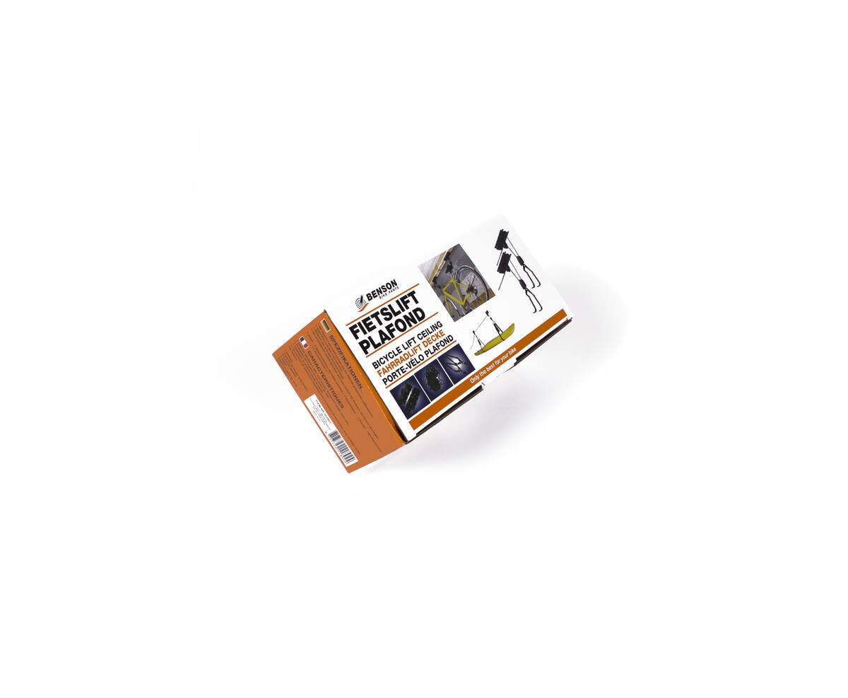 Fietslift Plafond: 20kg Max, Rubberen Haken, Ruimtebesparing Garage