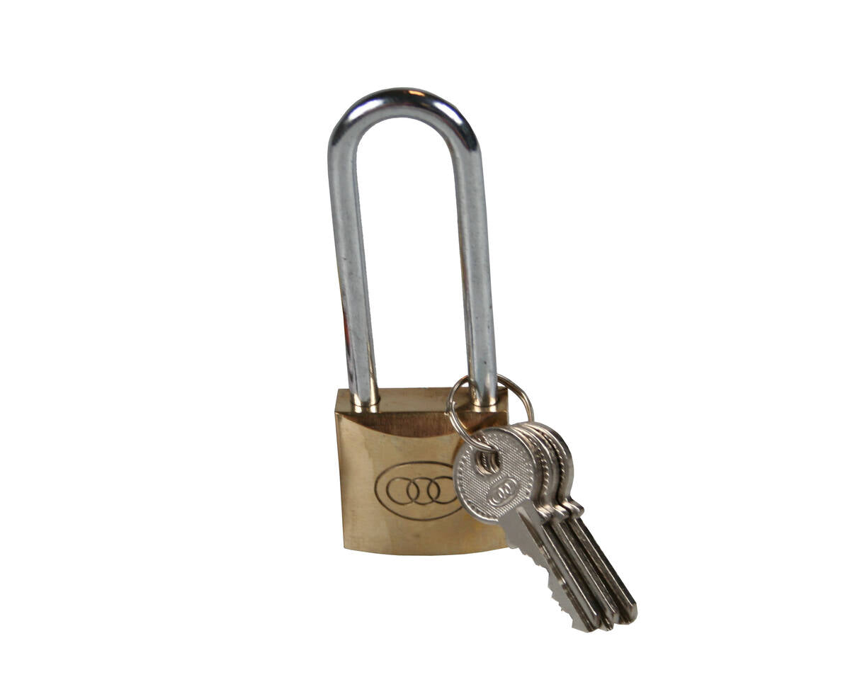 Tri-circle Hangslot 32mm - Ideaal voor Schuren en Kasten Beveiliging
