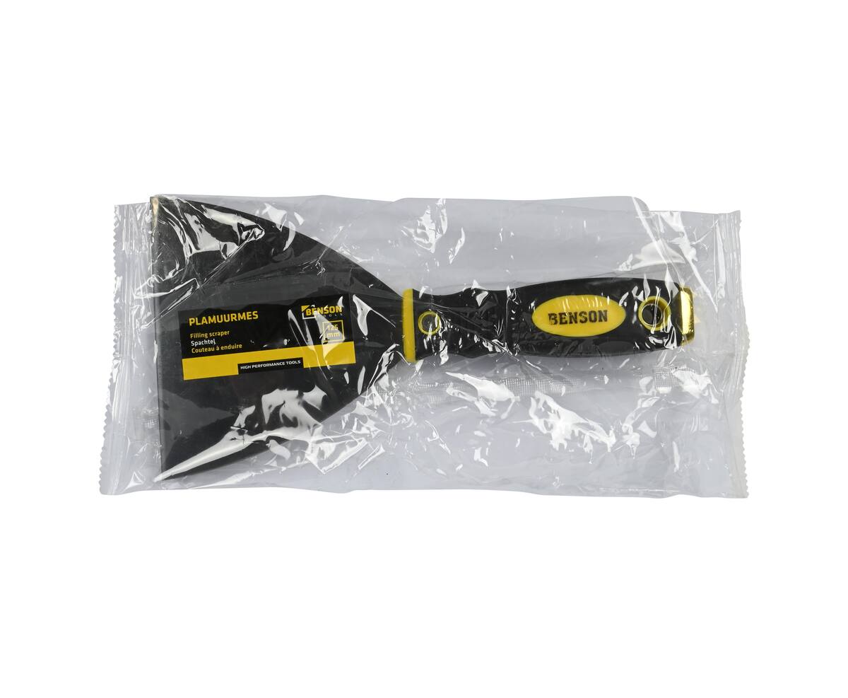 Plamuurmes 5" RVS, Soft Grip, Ideaal voor Gladstrijken en Verwijderen