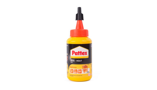 Pattex Houtlijm 250gr Express: Sneldrogend voor meubels & reparaties
