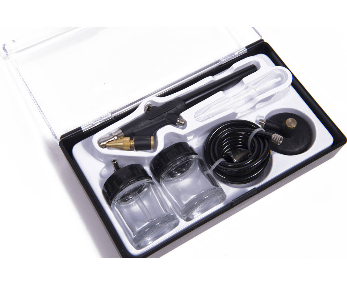 Airbrush Set 8-delig: Inclusief Compressor, Ideaal voor Kunst en Decoratie