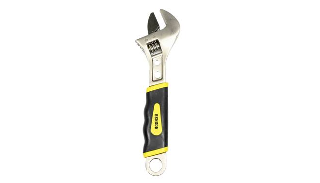 Baco 8" Verstelbare Moersleutel: Soft Grip, Schaalverdeling, 0-30mm