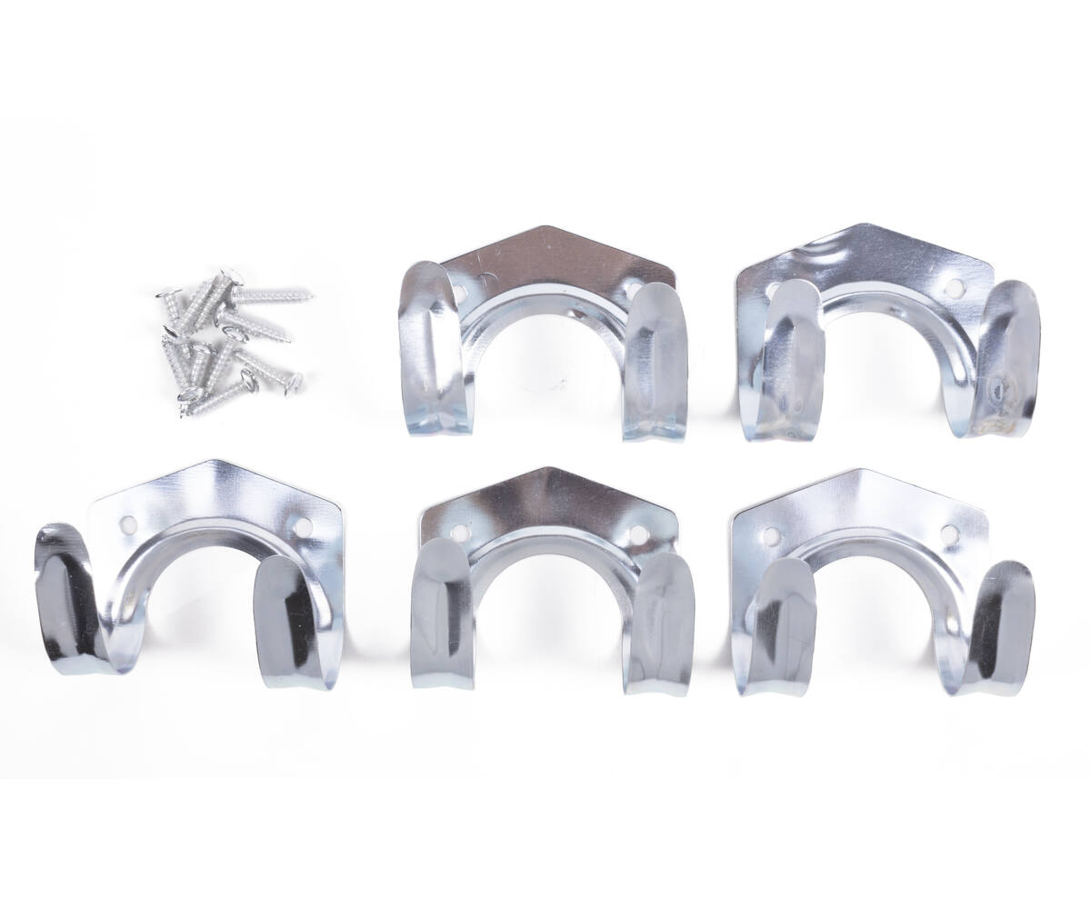 Ophanghaken Gereedschap Set 5-delig, Verzinkt Staal, Incl. Schroeven
