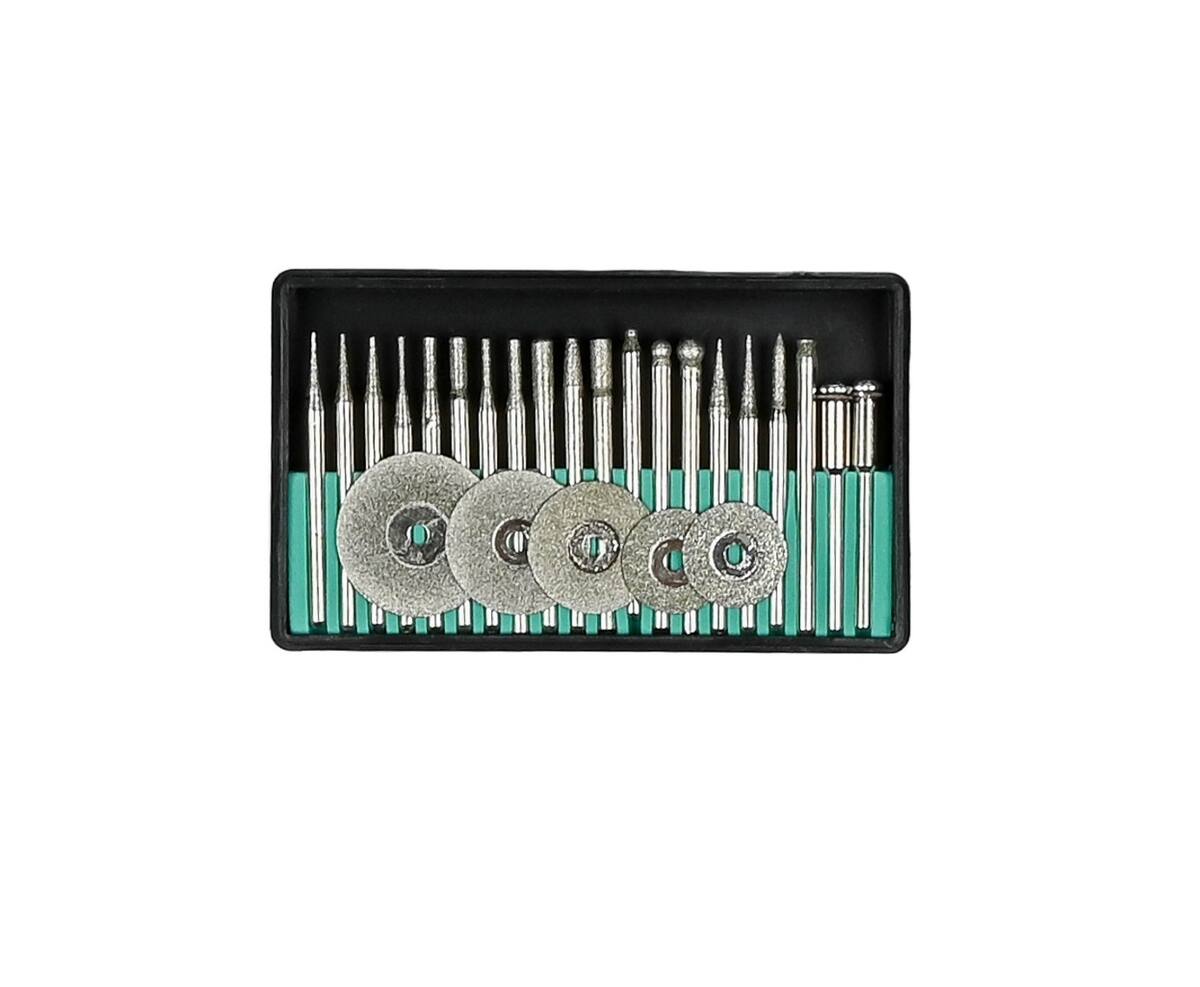 Diamantvijl Set 25 dlg - Precisiewerk voor hout en metaalbewerking