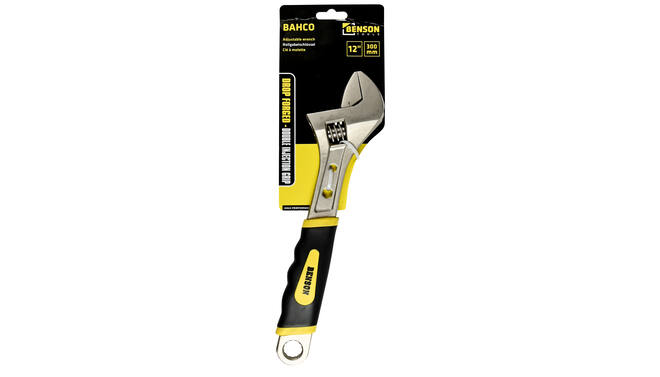 Baco 12" Verstelbare Moersleutel 0-36mm, Soft Grip, Schaalverdeling