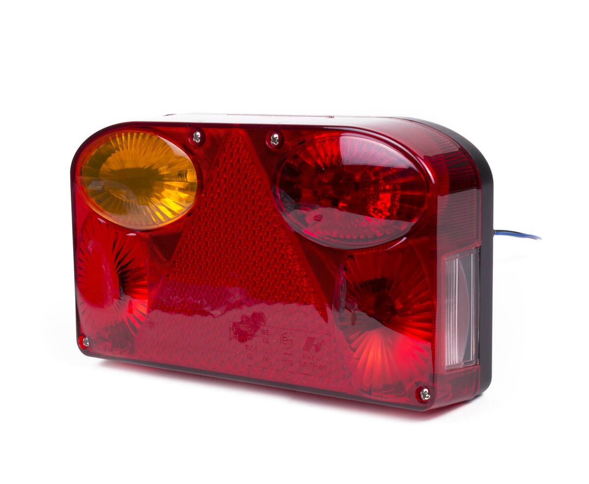 Caravan Achterlicht Links Rood Delux met Kabel voor Veiligheid en Stijl