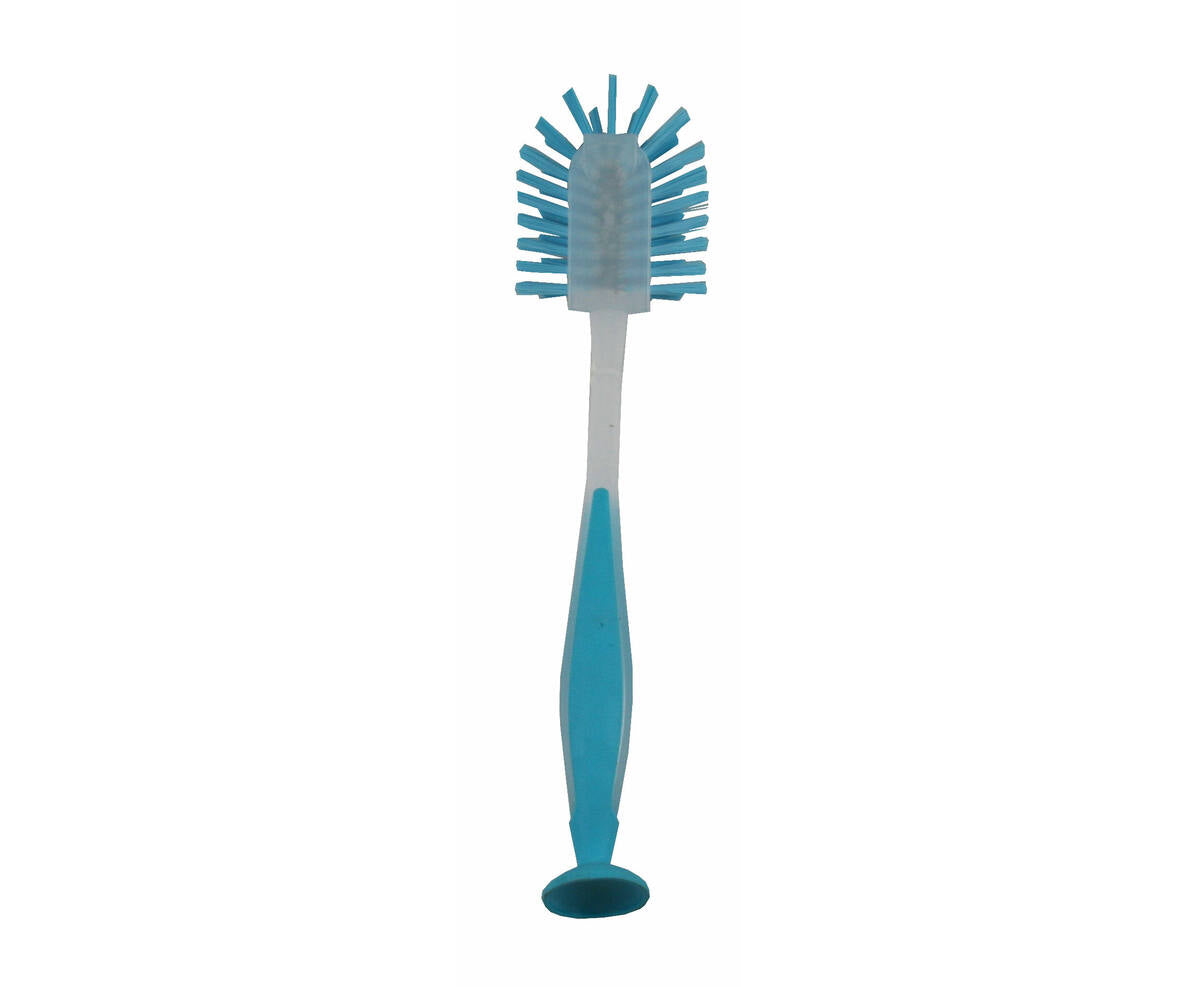 Afwasborstel 25cm met Zuignap, Nylon Borstelkop voor Schone Vaat