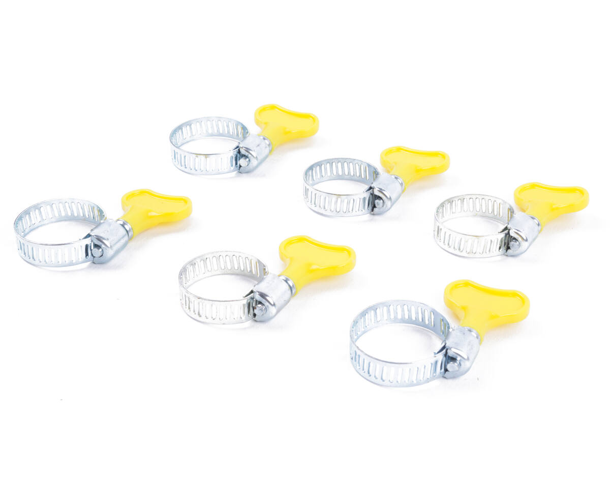 Slangklemmen Set 6 dlg 13-23cm & 14-27cm voor Auto & Tuin.