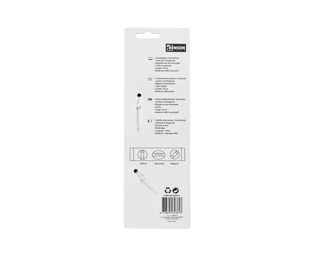 Breedtelamp 125mm Rood/Wit 12V E-Keur, Ideaal voor Aanhangers