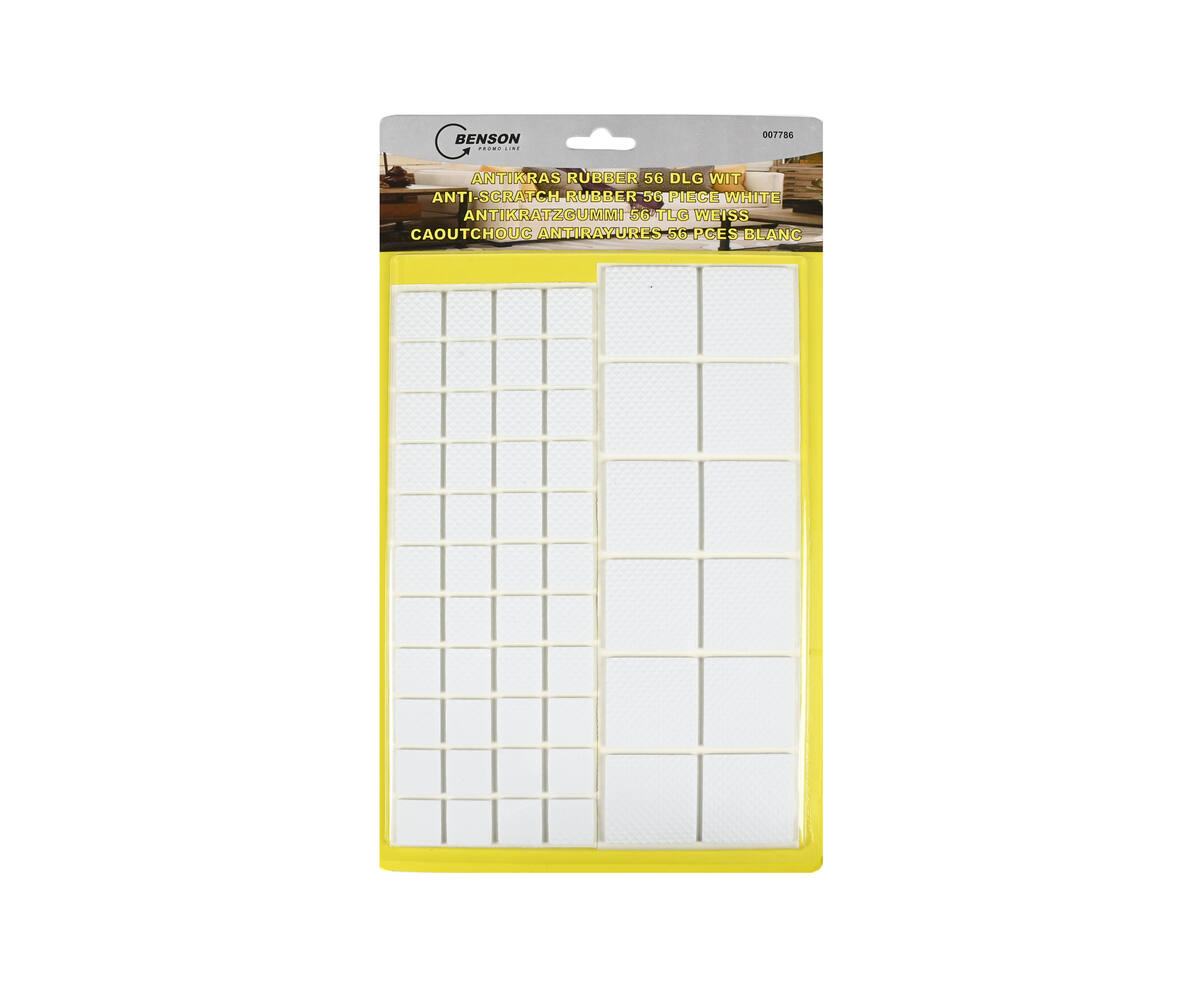 Antikras Vloerviltjes Set 56-delig, Wit - Beschermt Hout en Laminaat