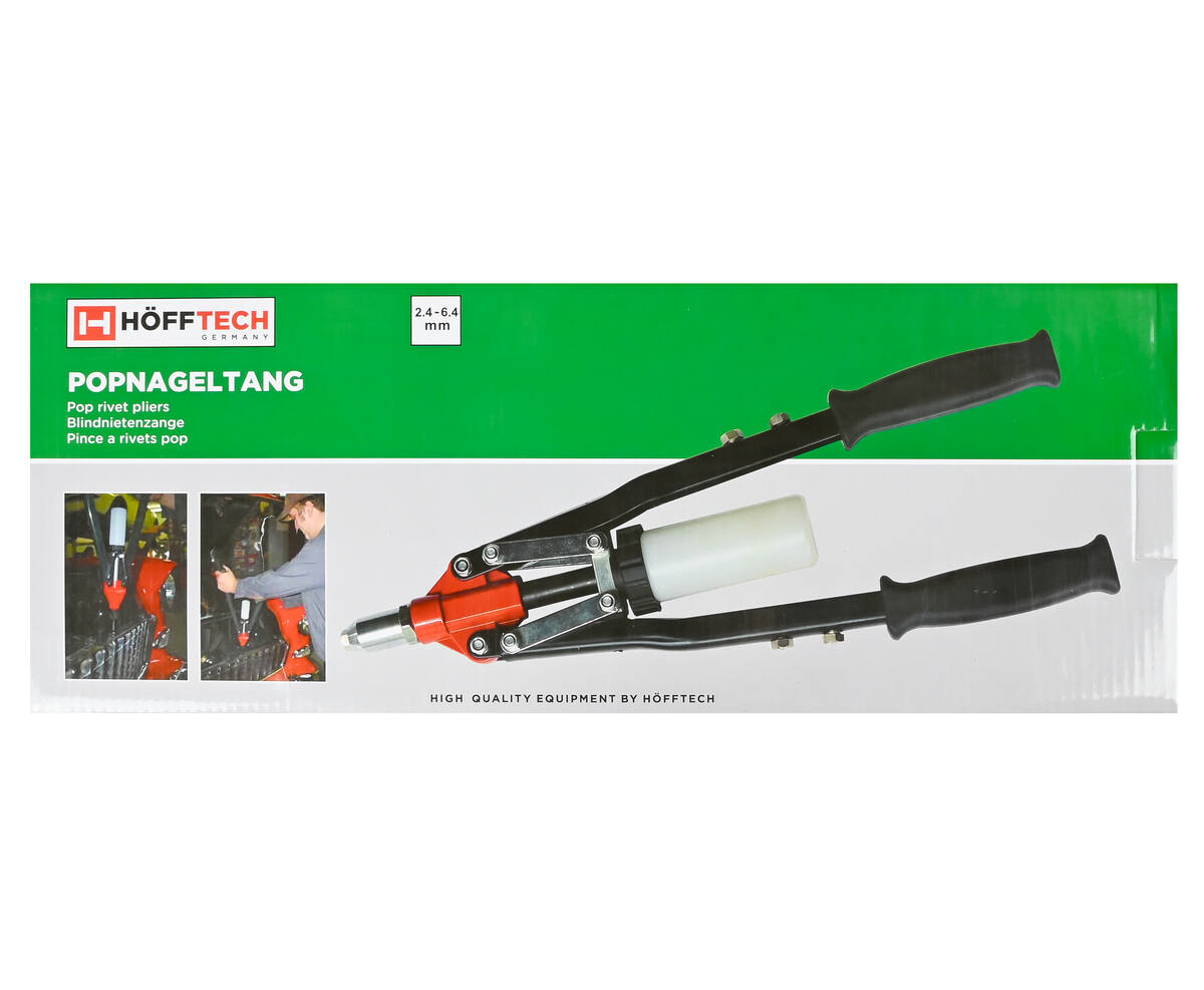 Popnageltang Jumbo 2-4mm, voor metaalbewerking en reparaties.