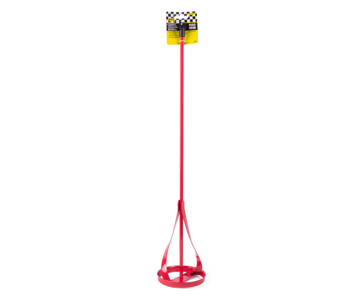 Verfmixer 600 mm RVS - Voor snel en gelijkmatig mengen met boormachine