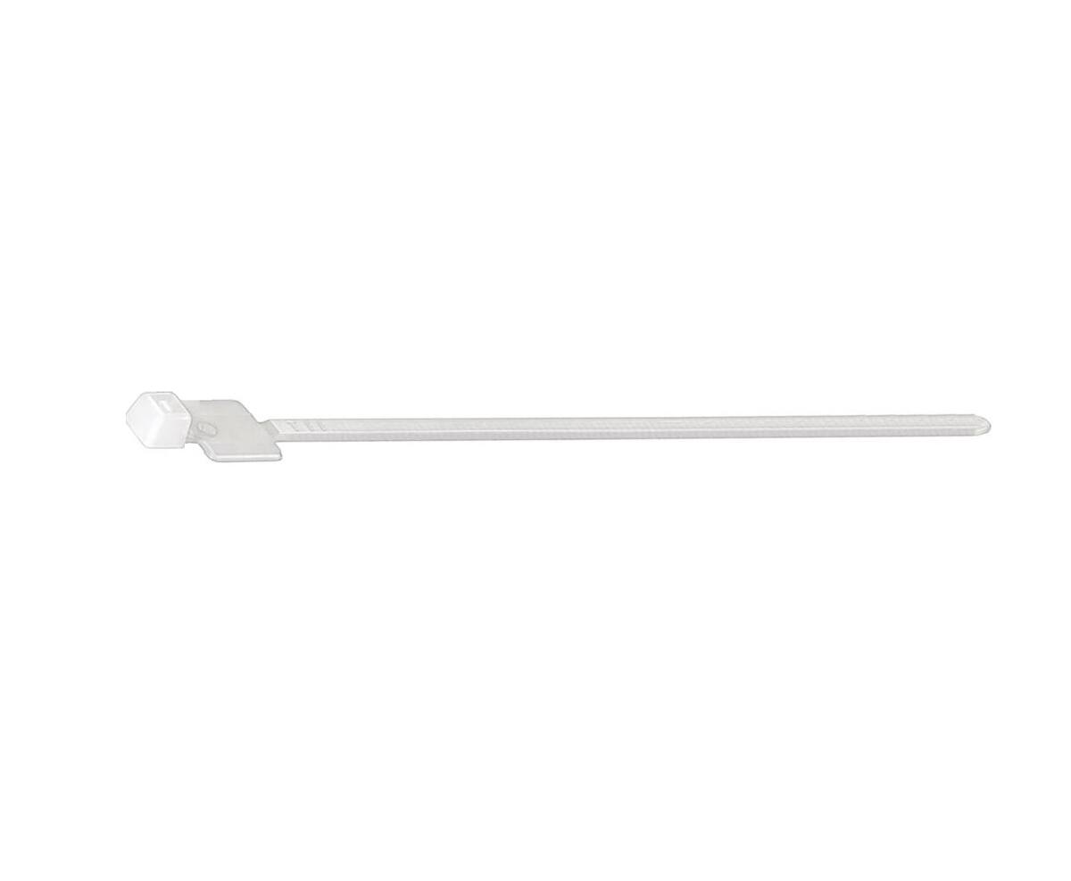 Markeerbare Tie Ribs 4.8x190mm 100st Wit - Bundelen & Organiseren