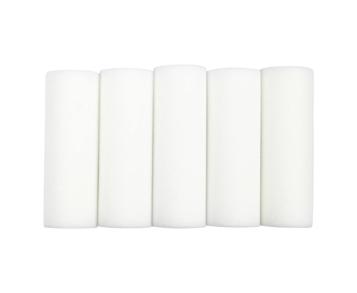 Lakroller Foam 10 cm Set 5 Stuks - Voor Gladde Verf- en Lakafwerking