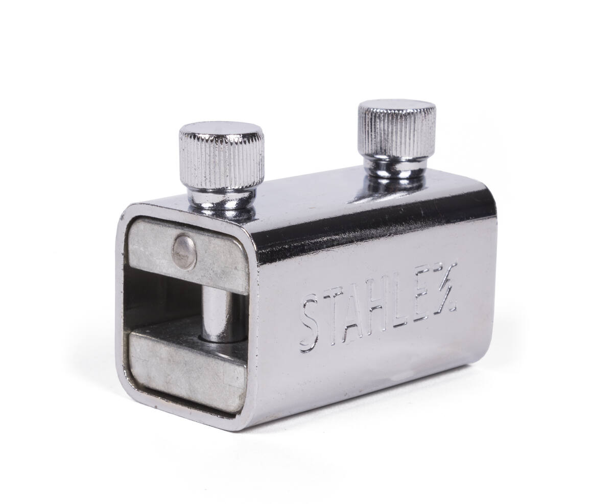 Slot 399: 8mm 2-pins stalen beveiligingsslot voor fiets en poort
