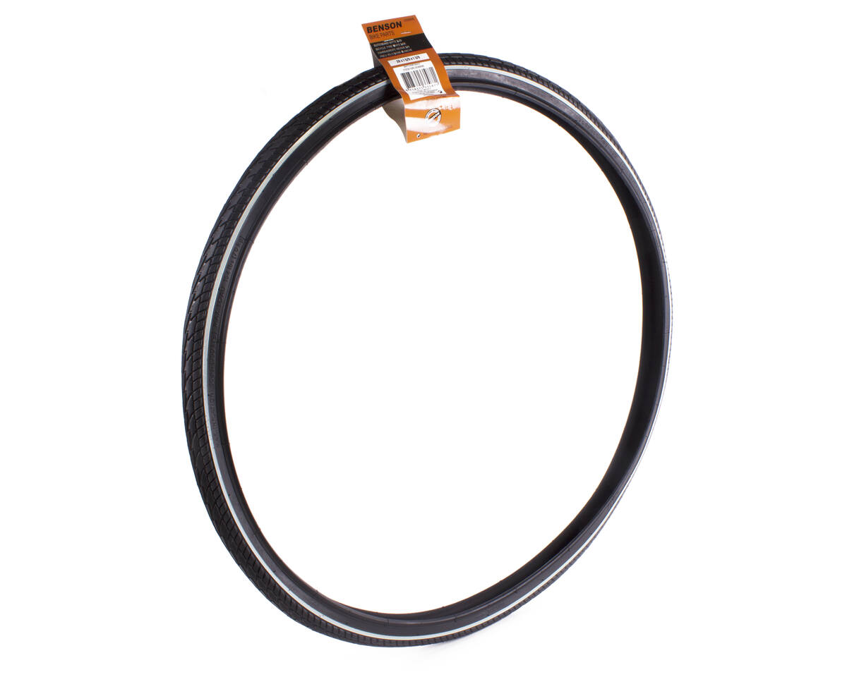 Fietsband 28", Witte Lijn, Betere Grip, Soepele Ritten