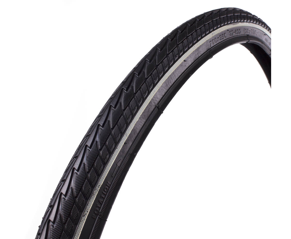 Fietsband 28", Witte Lijn, Betere Grip, Soepele Ritten
