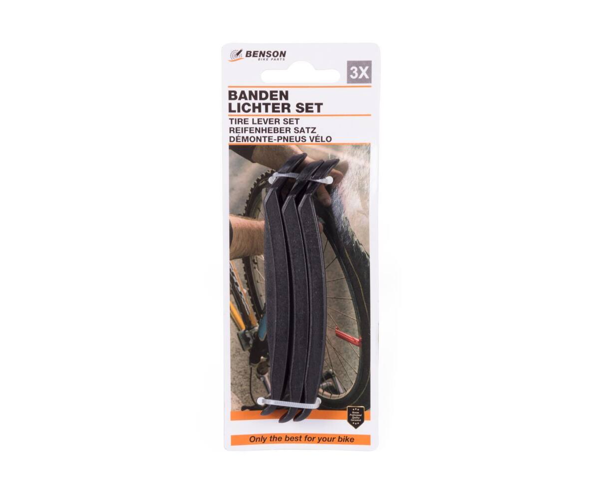 Bandenlichter Set 3 dlg - Compact, Klikbaar, Perfect voor Fietsreparaties