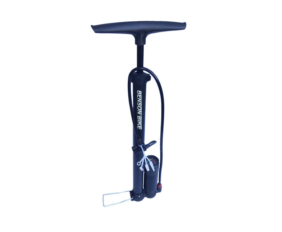 Fietspomp met Manometer, Lichtgewicht, Voor Presta & Autoventielen