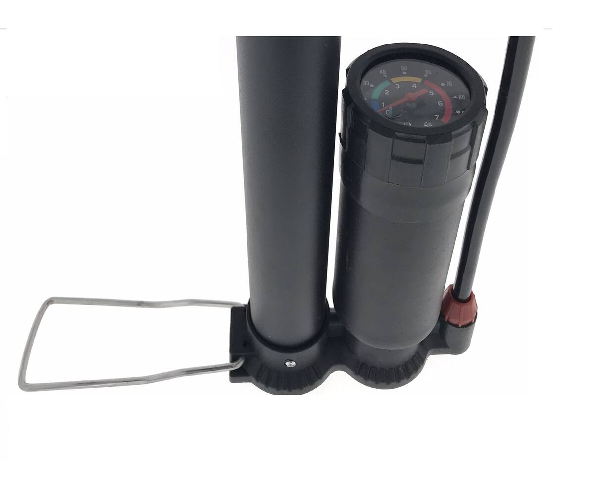 Fietspomp met Manometer, Lichtgewicht, Voor Presta & Autoventielen