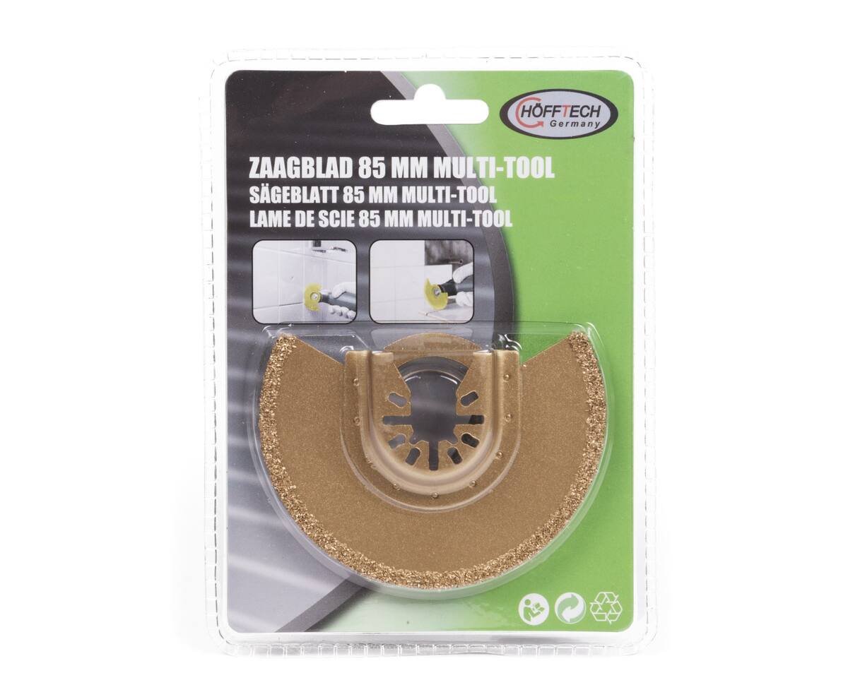 Zaagblad 85 mm Staal, Geschikt voor Hout, Metaal, Kunststof Zaagwerk