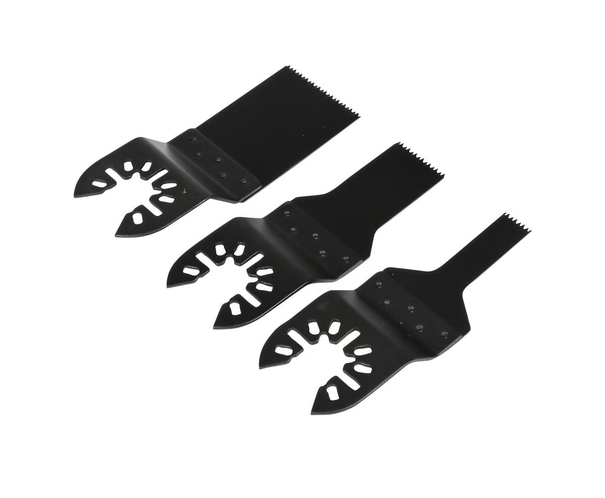 Multi-Tool Zaagblad Set: 3-delig, Hout/Metaal, 10-35mm Bladen