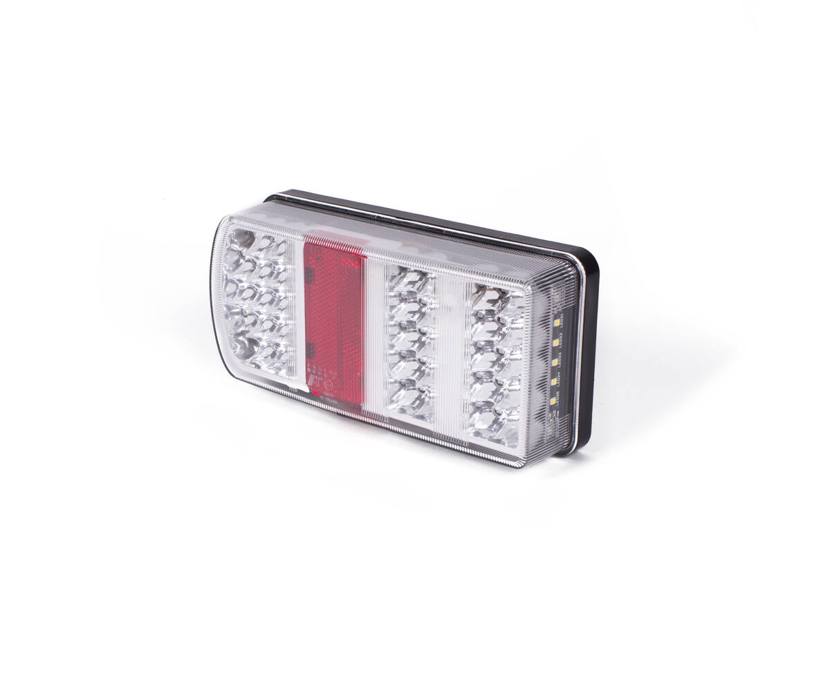Caravan Achterlicht 43 LED Links E4, Helder Licht, Eenvoudige Montage