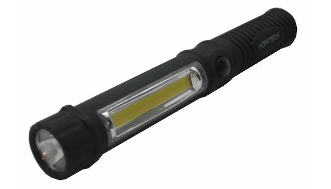 COB Looplamp met Magneet, Zaklamp & Werklicht, 2-in-1 Functioneel