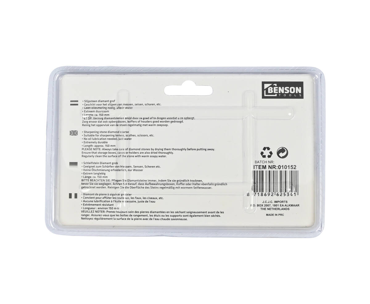 Diamant Slijpsteen 6" Grof - Voor Messen en Gereedschap Slijpen