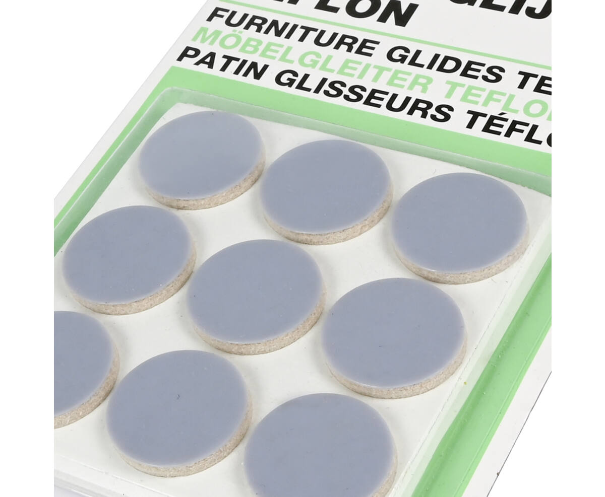 Antikrasvilt Ø25mm 18dlg - Beschermt Hout, Glas en Parketvloeren