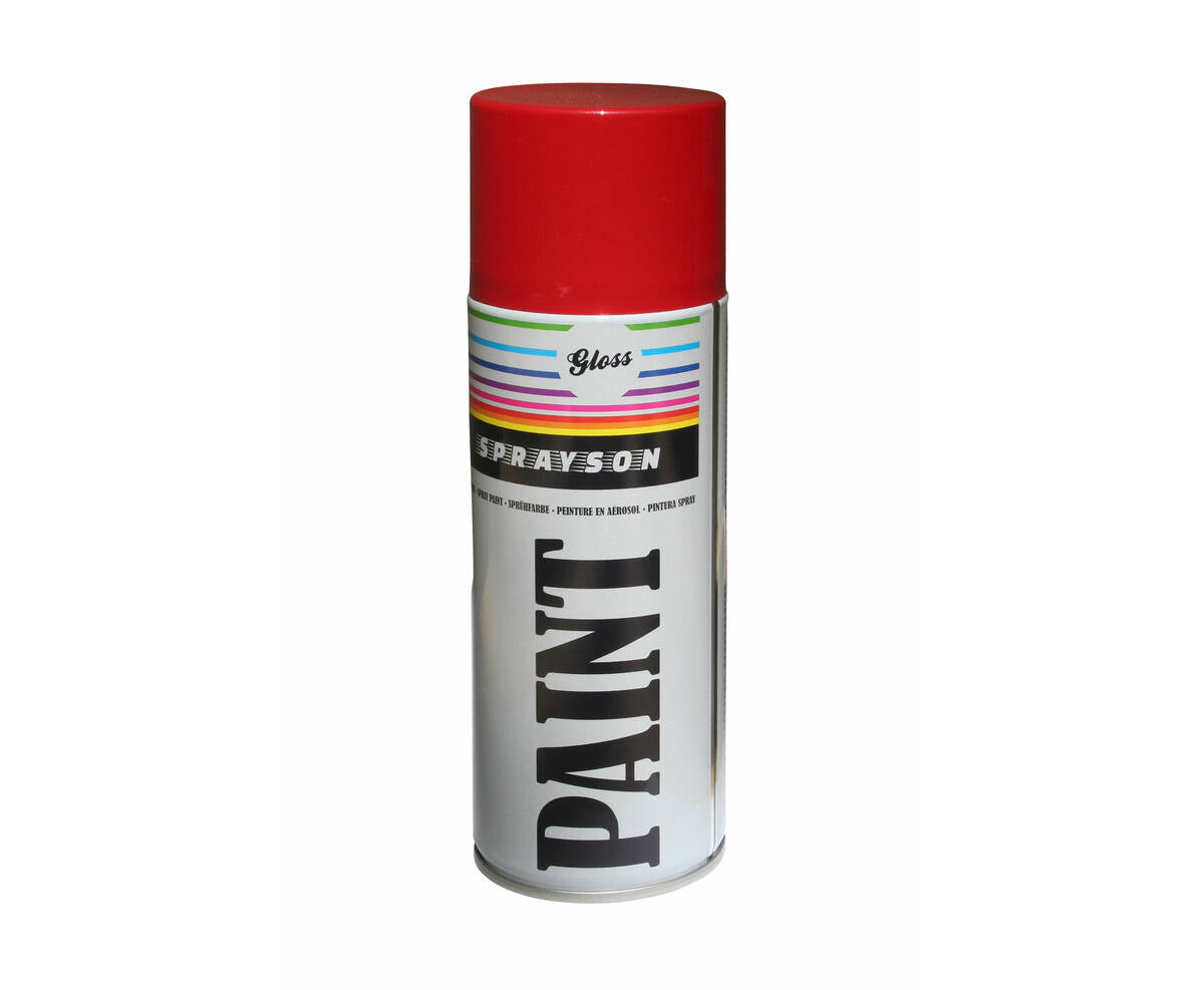 Verf Spuitbus 400ml RAL3000 Hoogglans Rood - Voor Auto- en Meubelprojecten