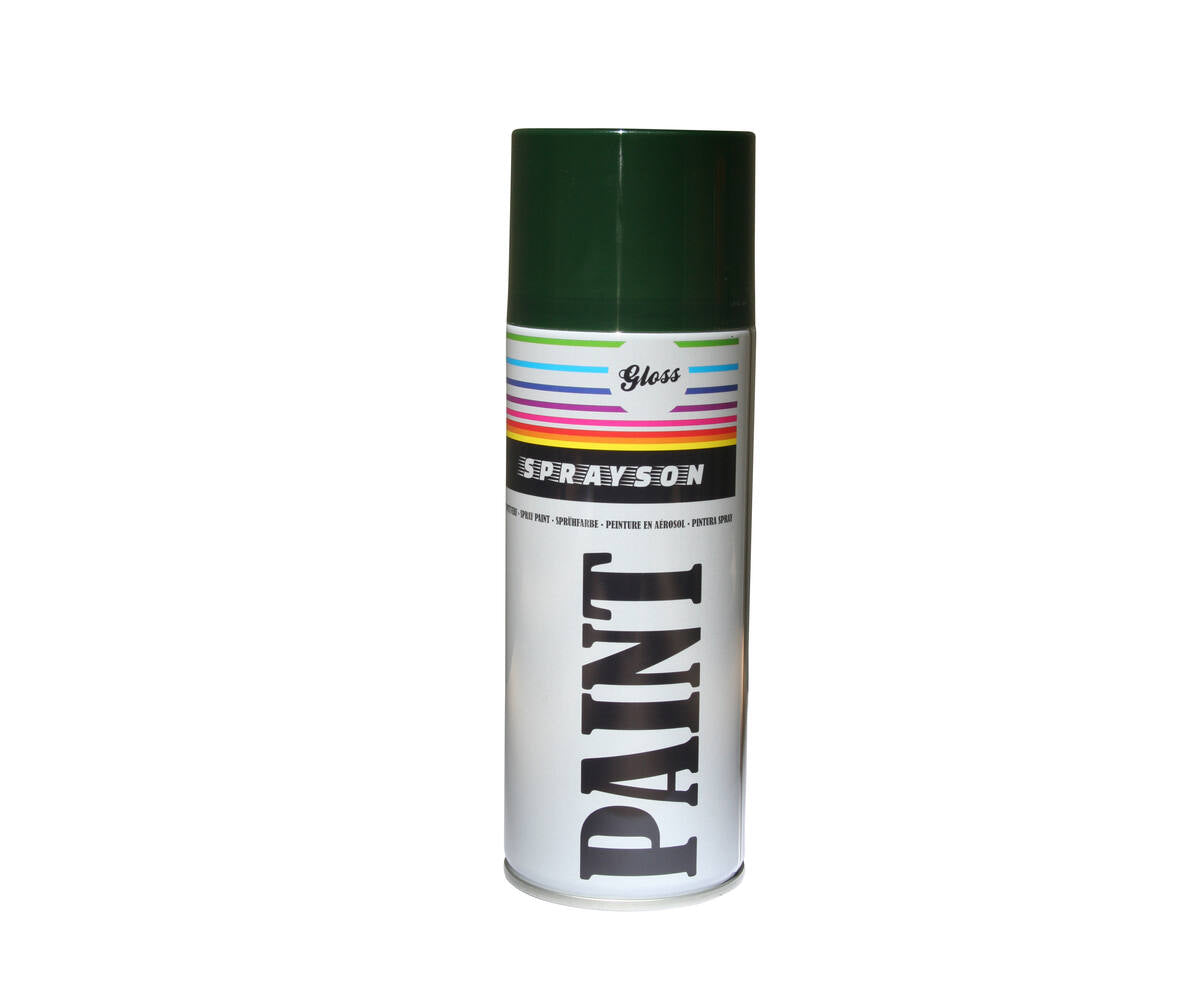Spuitbus Verf 400ml RAL6009 HG Groen, Sneldrogend voor Hout en Metaal