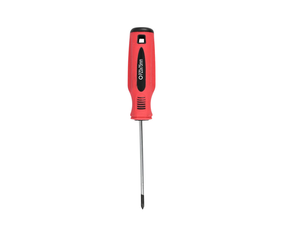 Schroevendraaier PZ0 75mm Cr-V, ideaal voor Pozi schroeven.