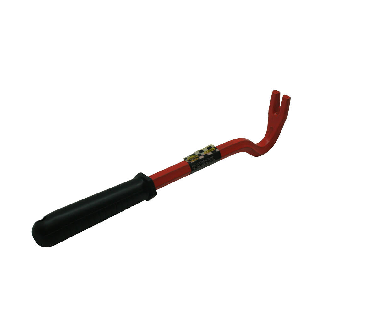Koevoet 30 cm met grip, ideaal voor spijkers verwijderen en planken losmaken.